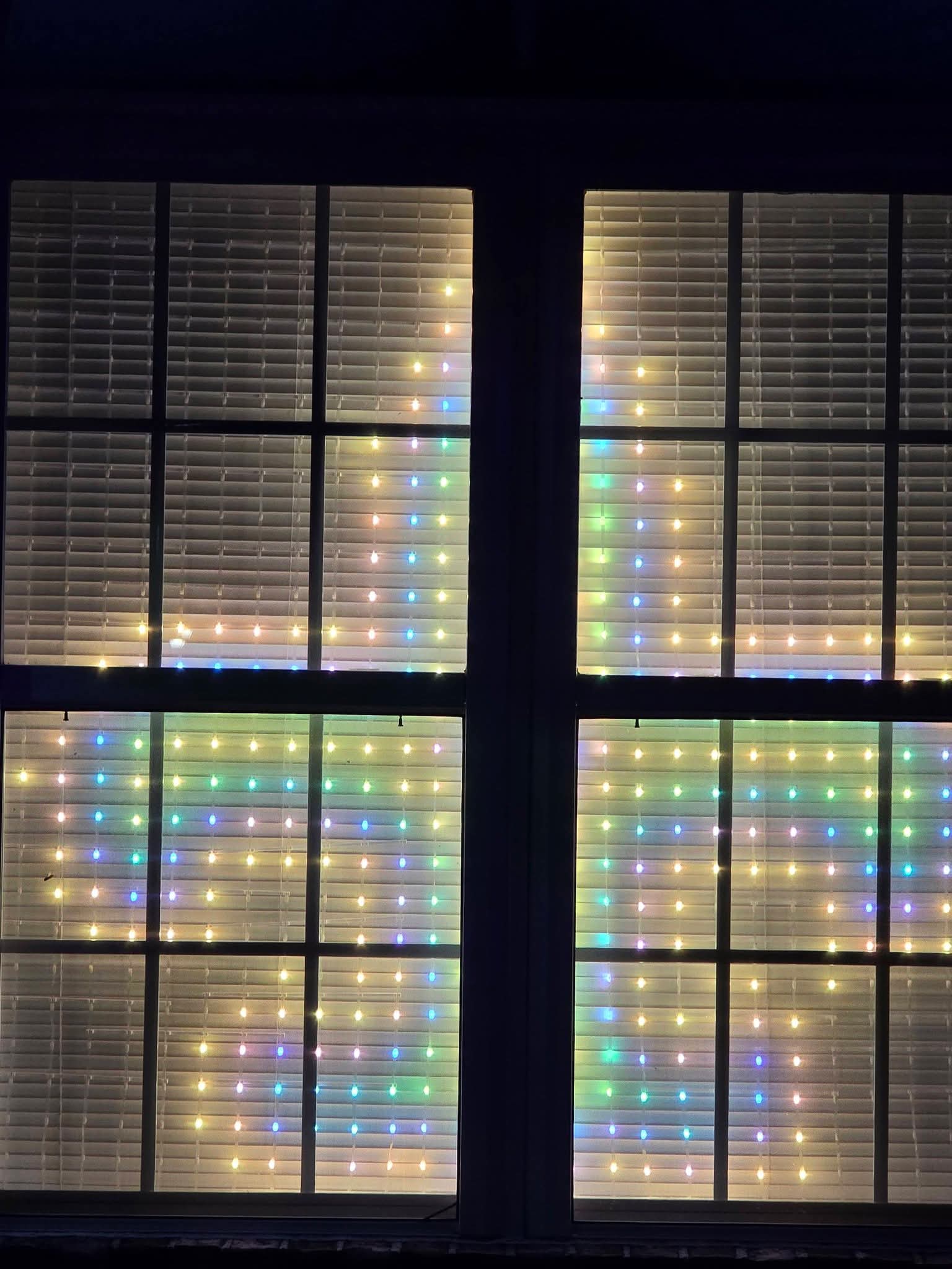 Govee Curtain Light Straighteners — precision PETG clips keeping curtain strands vertically aligned